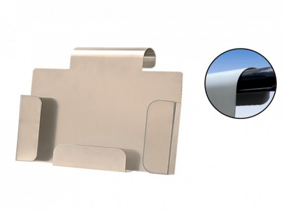 Aluminum Clipboard / Chart Holder w/ Hanging Hook