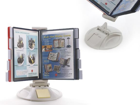 Kwik-View Reference Rack With Round Stable Base (A4 / Letter)