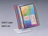 Desk Top Display Stand (For 20 pcs A4 / Letter panel sleeves) manufacturer & Supplier