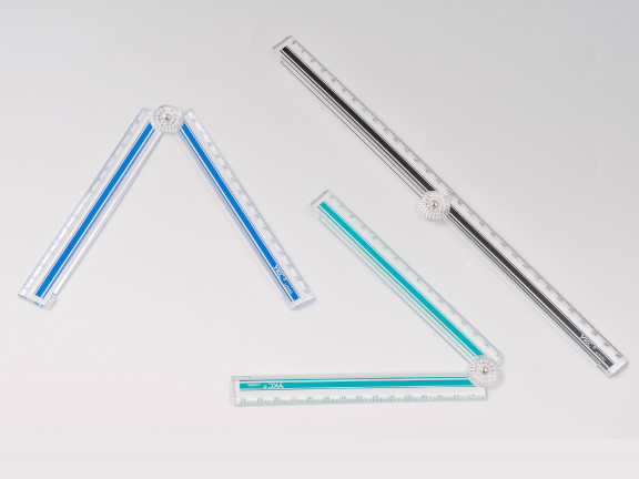 Foldable Ruler w/ Protractor