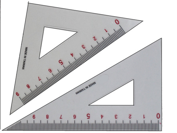 Triangle set (PVC material)