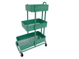 3-Tier Metal Rolling Utility Cart manufacturer & Supplier